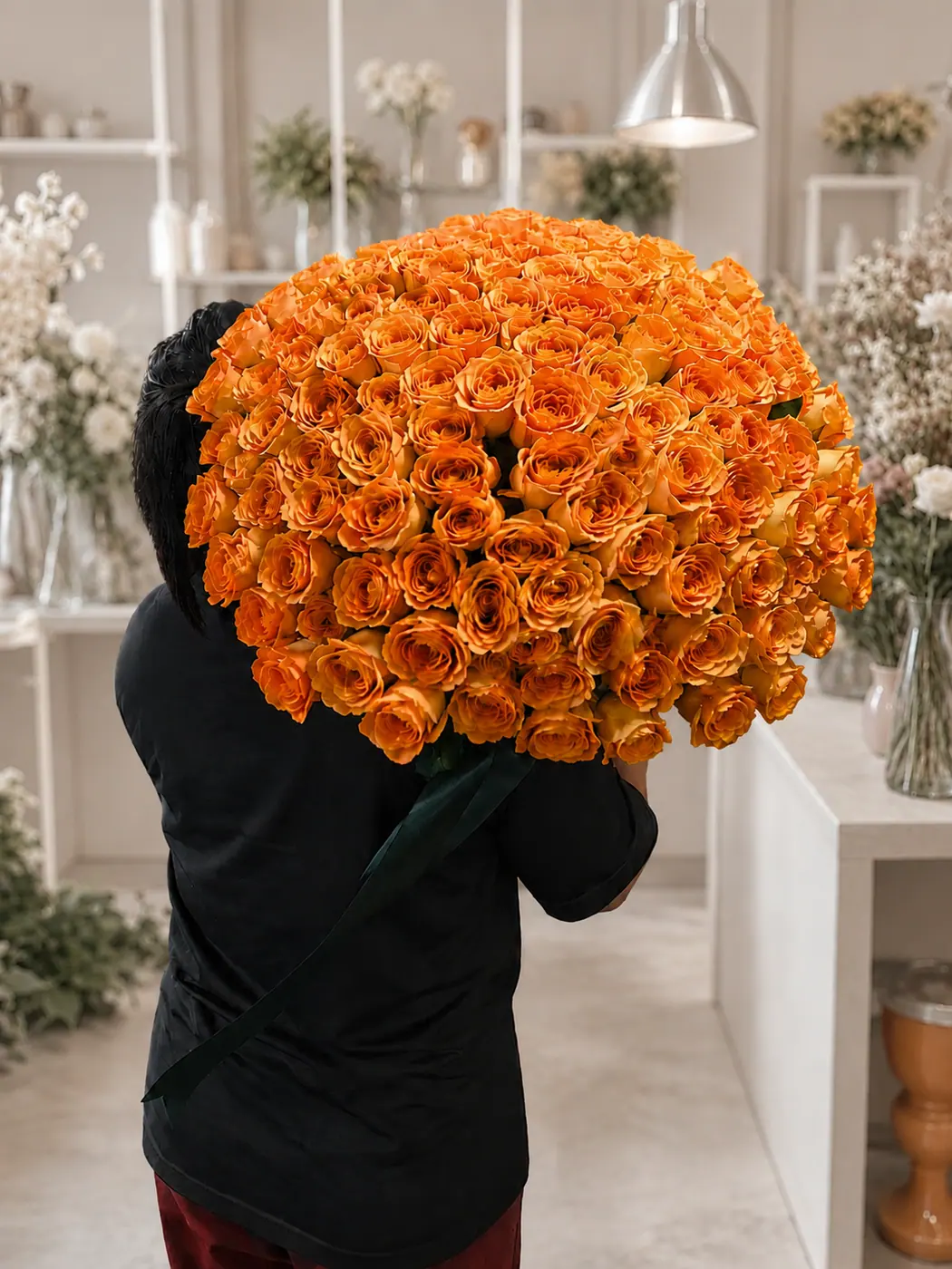 Photo shows 101 roses · Collection №04