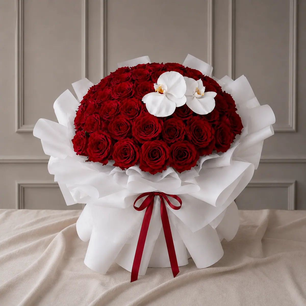 Roses and Orchids